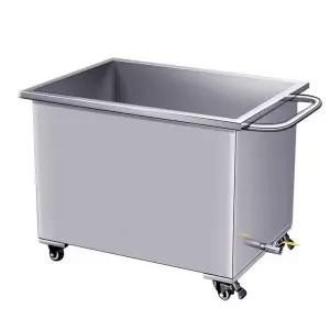 이동식 물탱크 스텐 사각 스텐사각통 저장통 세척용