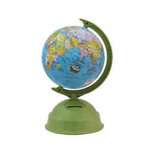 서전 저금통 지구의 125-P 개(1개입) 고양이 저금통 금고 인테리어 장식