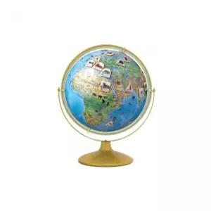 88000 서전 지구본 SJ-320-HW1 / H45cm/철재받침 개(1개입) 지구본 어린이 학습용