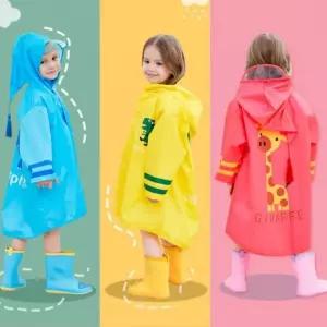 유아 우비 캐릭터 키즈 레인코트 아동 비옷 장마 우의 유아우의 캐릭터우의