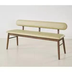 데코라인 에필로그 고무나무 원목 6인용 식탁벤치 카페벤치 방문설치