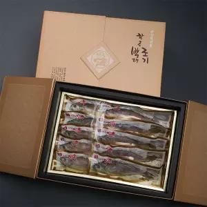 [하프클럽/훈훈한삼촌]사랑해 황금조기 1호세트 총10미(120~129g/1미/1팩)+선물박스포장