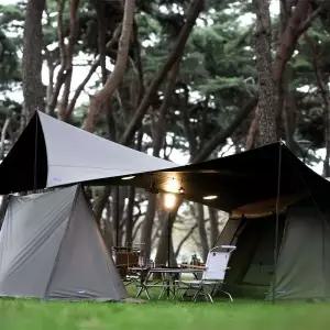 블루폴 캠핑 캠버 돔 텐트+옥타 타프+스토리지 스크린 풀세트 BNS