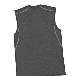 그레이 OX114215 민소매 쿨링티셔츠 운동복 헬스티 티