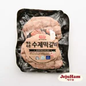 [제주도출고] 무첨가 제주흑돈 수제떡갈비 200g