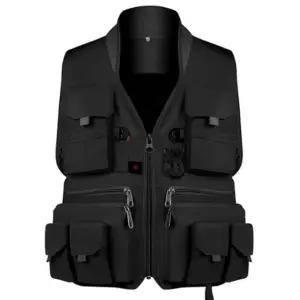 다용도 멀티 조끼 레저 낚시조끼 등산조끼(블랙)
