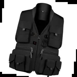 등산조끼 다용도 멀티 조끼 레저 낚시조끼 등산조끼(블랙)