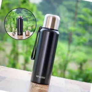 글로 듀얼 보온병 1L 블랙 보온보랭병 보냉보온병 보온물통