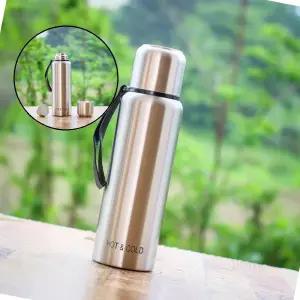 글로 듀얼 보온병 800ml 실버 보온보냉물병 보온물통