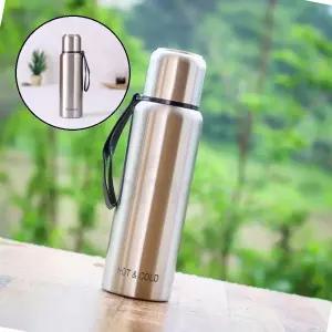 글로 듀얼 진공 보온병 1L 실버 산악용보온병 예쁜보온병