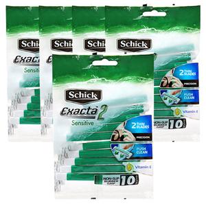 쉬크 이그젝타2 센서티브 일회용 면도기 50개