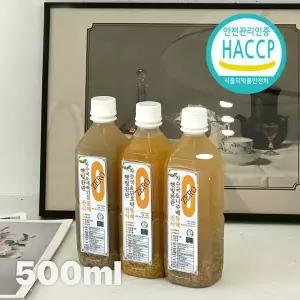 [HACCP 인증] 설탕대신 건강한 단맛 차수국 분말이 들어간 전통 나주식혜 500ml 3개 택
