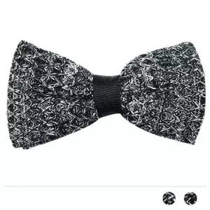 철수세미 니트 보타이 W11E4A3