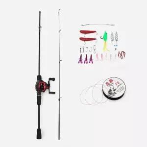 고품질 굿캐스팅 초보 루어낚시 풀세트 베이트릴 낚싯줄 2.1m (WFKDW1S)