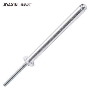 매우 긴 메탈 팝 배기 리벳 알루미늄 돔 헤드 스틸  맨드릴 특수 블라인드 직경 4.8mm 3/16 20 개