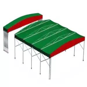 천막 행사용 자바라 그늘막 캐노피 접이식 차고지 차고 차양막 바람막이 비막이