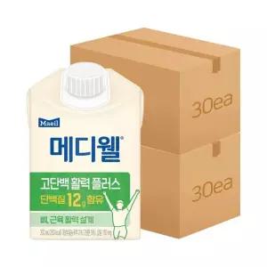 [ETV]메디웰 고단백활력플러스 200ml 60팩(30팩 2박스)