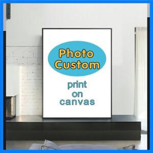 사진 사용자 정의 캔버스 인쇄 가족 생활을위한 맞춤형 사진 포스터 애완 동물 결혼식 생일 풍경 홈 장식