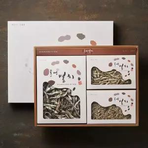[롯데백화점]모두에프앤비 통영멸치1-3호 세트(1.25kg,대멸,소멸,세멸)