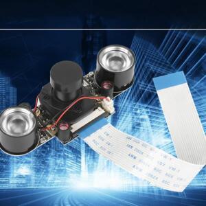 500만 화소 야간 투시경 카메라 모듈 조정 가능한 초점 3.3V IR CUT 모듈(라스베리 파이 모듈용)