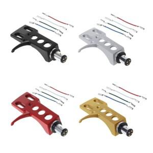 1Pcs 턴테이블 범용 카트리지 헤드 쉘 스타일러스 홀더 LP 비닐 픽업 레코드 플레이어 축음기 Technics 120