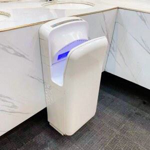 삽입형 핸드 드라이어 강풍 자동 업소용 화이트 건조기