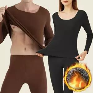 커플 내복 세트 남성 여성 기모 타이즈 방한 내 GWM (KYR-WFGKJZ4)