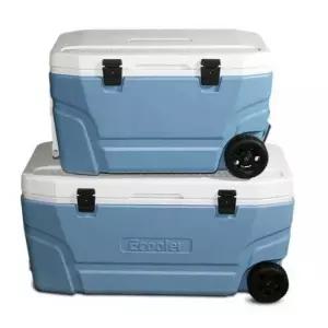 바퀴 달린 스박스？캠핑용 대용량 쿨러백 초대형 100L 낚시용 박스