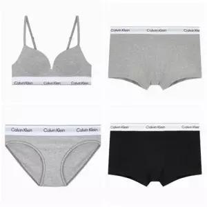 매장정품 CALVIN KLEIN UNDERWEAR 캘빈클라인 언더웨어 아이콘 코튼 푸쉬업 커플세트QF8502AD-P7AUJH 10267