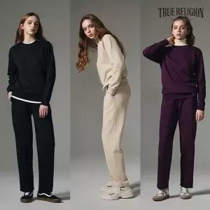 트루릴리전 최종가 코튼블렌딩 소프트 기모셋업 2종, 여성