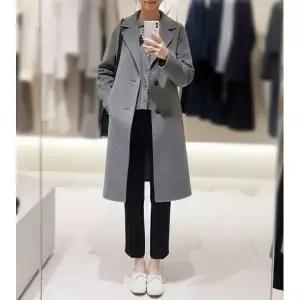 [롯데백화점]SOUP 기본등판구스안감 핸드메이드코트  SBBHC3C1