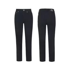 [캘빈클라인]여성 블랙 슬림 스트레이트핏 약기모 데님팬츠_J218921-1BY 515483