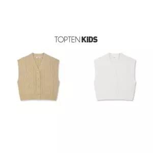 [백화점 정품] 탑텐 키즈 MKE4E02 여아) 케이블 베스트