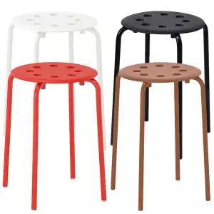 이케아 MARIUS 마리우스 스툴 45cm 보조의자 화장대의자 간이의자