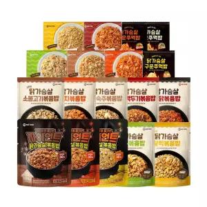 미트리 닭가슴살 볶음밥 18종 골라담기 / 주먹밥 냉동