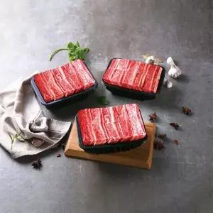 [횡성축협한우]횡성한우 갈비세트 2호 1등급이상 (냉동) 찜갈비800g x3팩 2.4kg