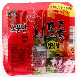 해가원 회모듬양념장120g (초장+와사비+간장)35개 박스