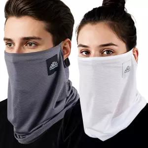 귀걸이형 AERO 메쉬 쿨 마스크 자외선차단 얼굴 햇빛가리개 자전거 등산 골프 운동 여름용 UV차단 멀티스카프