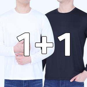 봄 여름 쿨티셔츠 쿨 아이스 냉감 쿨론 긴팔쿨티 스판 기능성 쿨링 냉장고 땀흡수 라운드 상의 스포츠 쿨맥스 운동복 얇은 여름용 빅사이즈