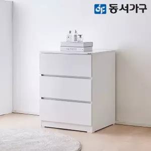 [동서가구]라라 속 깊은 광폭 600 3단 서랍장 DF645766
