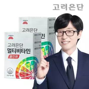 [본사직영] 고려은단 멀티비타민 올인원 종합비타민 60정 X 2개 (4개월분)