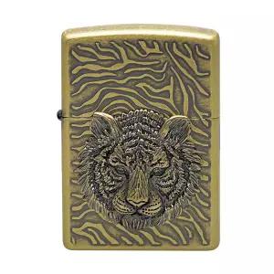 ZIPPO 지포 라이터 기념일 새해 신년 선물 250-18 TIGER EYE EMBLEM(GOLD)(R) ZP91MA624R