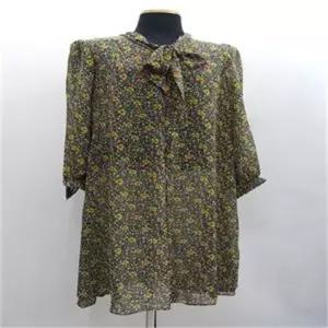 [오노마] ONM F1165/인기 넥 리본묶음 쉬폰 롱원피스/시스루원피스 (S7986030)