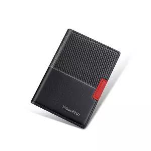 [윌리엄폴로] 명품 남성지갑 남자  미니 반지갑 카드지갑 가죽지갑 215270