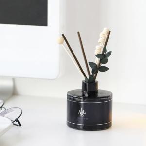 1+1 알레 블랙 디퓨저 200ml 실내방향제 사무실 화장실 호텔 선물 대용량 천연 방향제