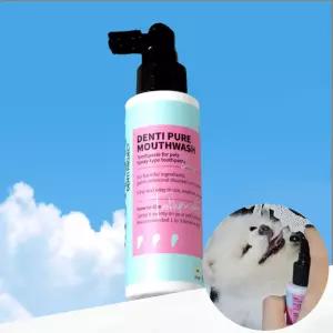 미뇽 덴티퓨어 강아지 고양이 뿌리는치약 양치 구강 치석 관리 치약 100m