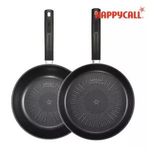 HC해피콜 뉴이지 티타늄 IH 2종 세트 (프라이팬28cm+궁중팬28cm)
