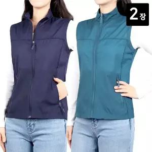 여성 여름조끼 기능성 스판 작업 베스트 메쉬조끼