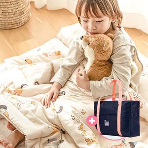 네이쳐러브메레 사계절 어린이집 유치원 어린이 낮잠이불 패드 (+이불보관가방세트)