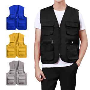 여름 망사 작업조끼 작업복 유니폼 단체복 배달 라이더 퀵 택배 현장 노가다